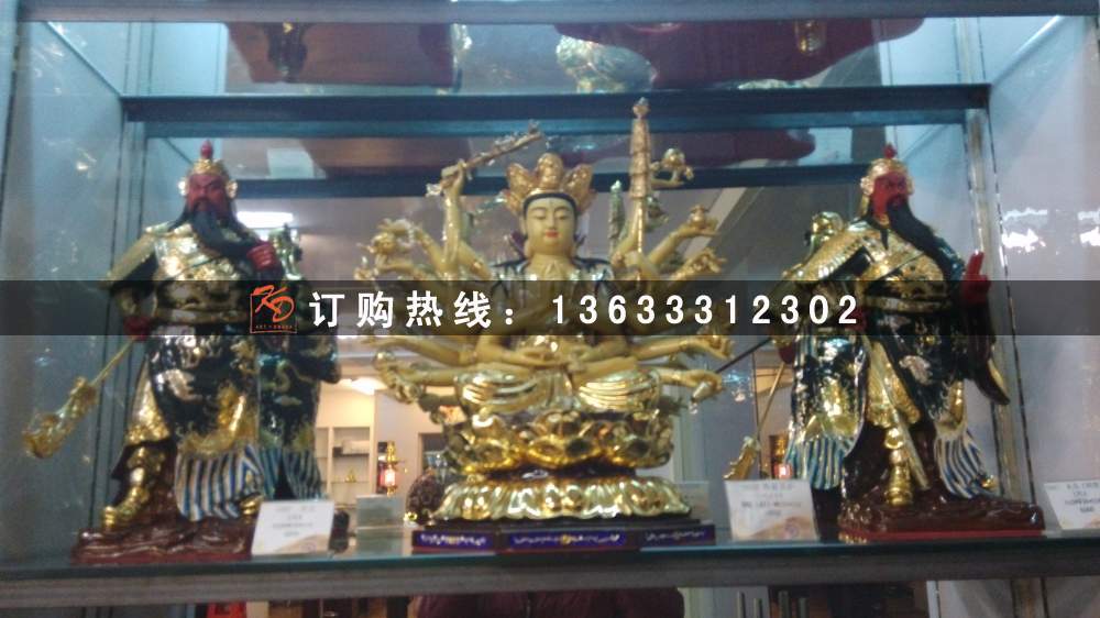 玻璃钢送子娘娘佛像 十二老母雕塑彩绘 加工定制