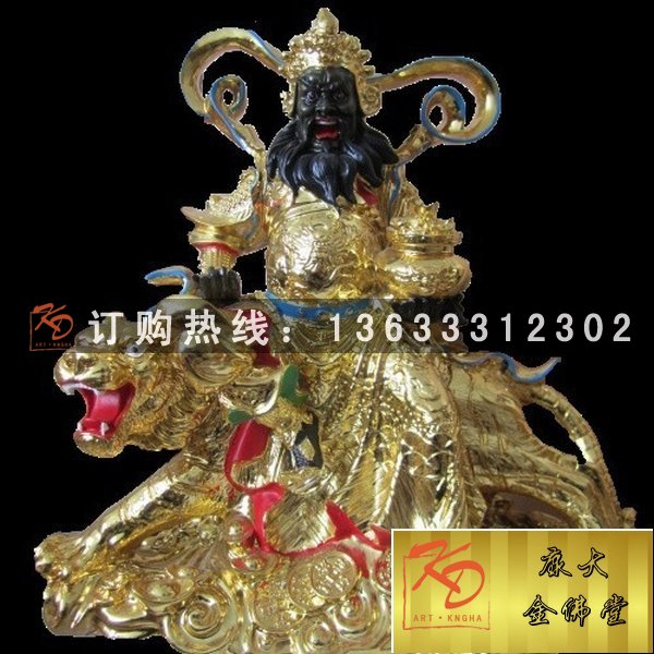 玻璃钢彩绘神像佛像厂供应玻璃钢树脂神像佛像文武财神赵财神毕干财神厂家