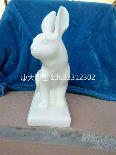 石雕 十二生肖石雕雕刻 汉白玉石雕动物雕塑