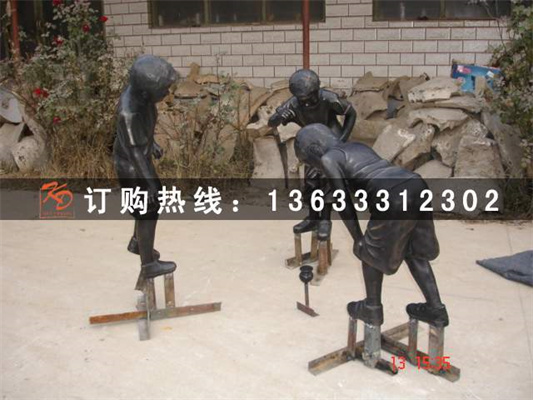 人物铸铜雕塑摆件 公园户外广场玻璃钢景观雕塑 厂家定制