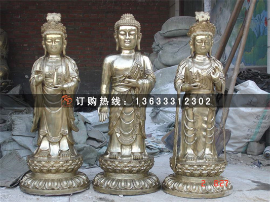 大型寺庙铸铜观音佛像制作 大型铜佛像庙宇神像定制