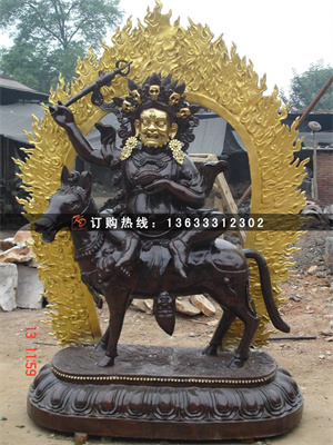 铜铸千手千眼菩萨 铜雕佛像 铸铜贴金神像 纯铜观音雕塑厂家