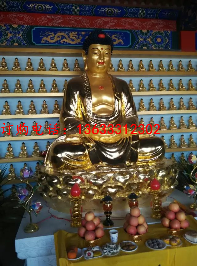 玻璃钢三宝佛雕塑厂家定制 玻璃钢佛像雕塑厂家