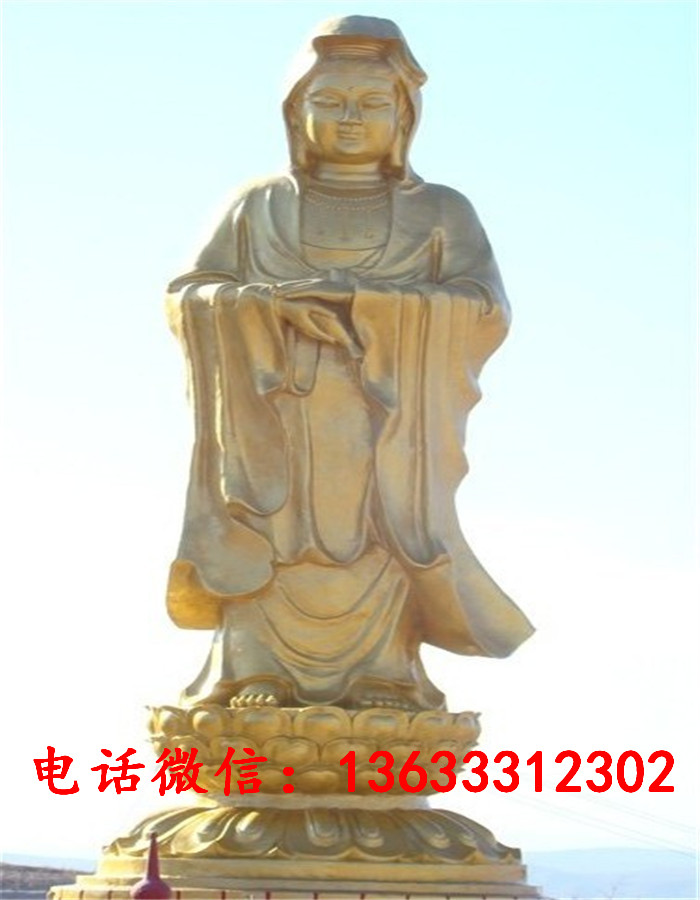 铸铜千手观音雕塑 铸铜观音佛像雕塑 圣观音像雕塑