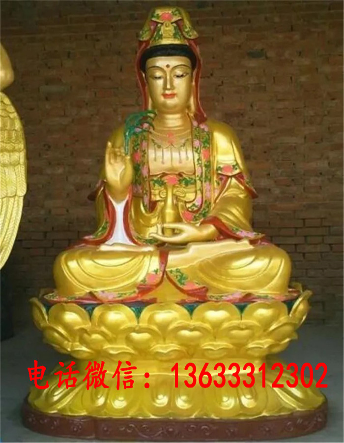 铜雕观音像 坐式观音菩萨莲卧观音铜像 铸铜千手观音雕塑
