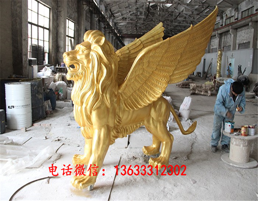 铸铜狮子雕塑 广场景观铸铜鹿雕塑摆件 铸铜动物雕塑