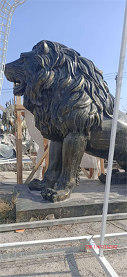 玻璃钢动物雕塑 户外园林景观摆件 狮子老虎造型 可定制