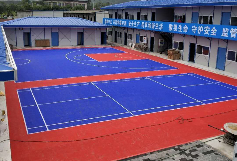 重庆中铁十九局篮球场训练中心