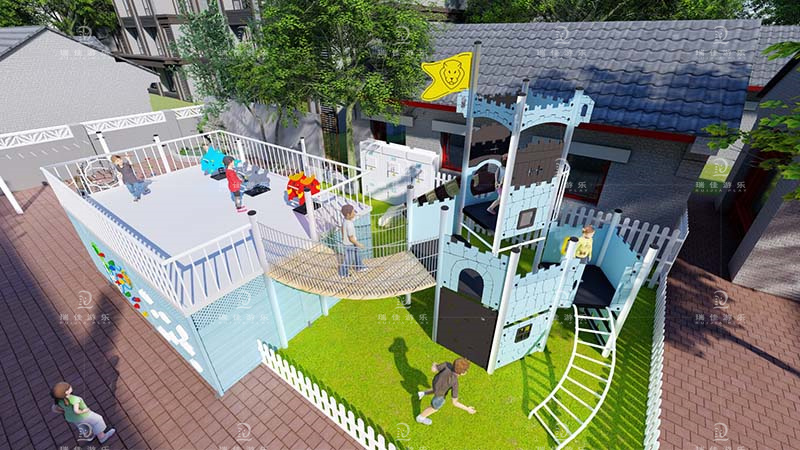 北京西城幼儿园-幼儿园规划设计