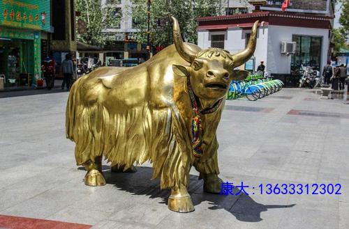 玻璃钢开荒牛雕塑拓荒牛雕塑华尔街牛雕塑铸铜牛雕塑户外金牛摆件