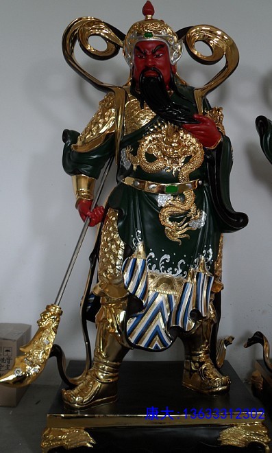 铸铜人物雕像关公武财神关二爷铜雕大型关羽关圣大帝坐像站像雕塑